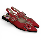 ZAPATO PUNTIAGUDO 5270 ROJO CHAROL 1