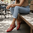 ZAPATO PUNTIAGUDO 5270 ROJO CHAROL 2