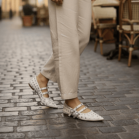 ZAPATO BALLERINA BEIGE GH86