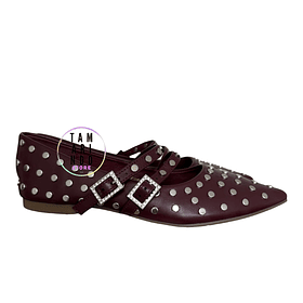 ZAPATO BALLERINA BURDEOS GH86