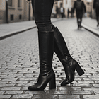 BOTAS LARGAS NEGRO Y05 1