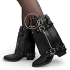 BOTAS PUNTIAGUDAS NEGRO 5322 1