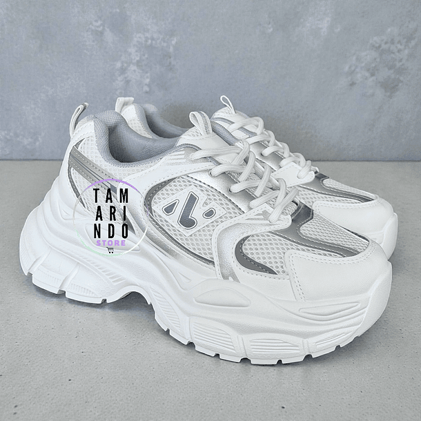 ZAPATILLAS J06 BLANCO CON GRIS