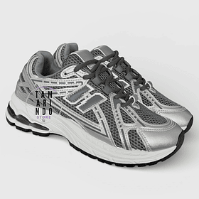 ZAPATILLAS LA-61 PLATEADO