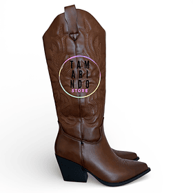 BOTAS TEXANAS MARRON Q15