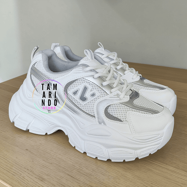 ZAPATILLAS J06 BLANCO CON GRIS