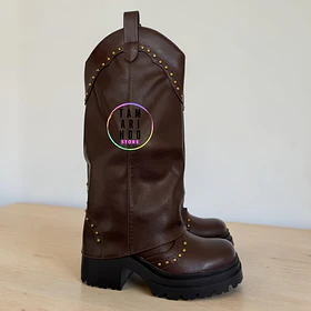 BOTAS LARGAS MARRON G24