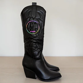 BOTAS TEXANAS NEGRO G39