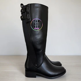 BOTAS LARGAS NEGRO G22 ELASTICADAS