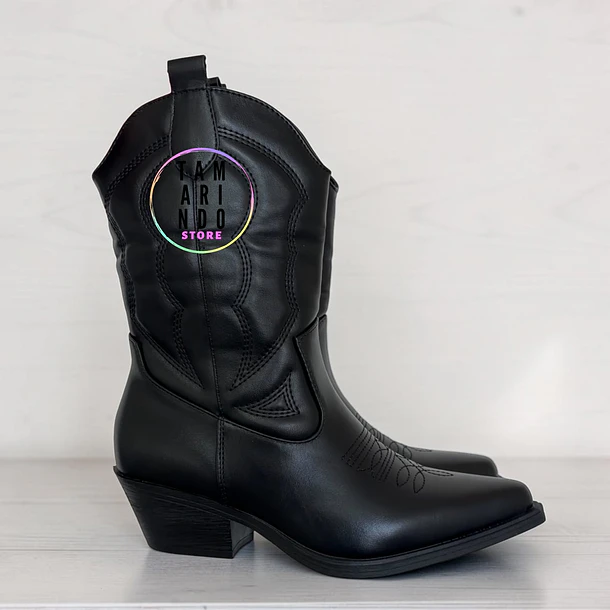 Botas texanas negro G19