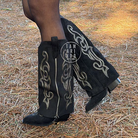 BOTAS TEXANAS CON CAPA G02 NEGRO