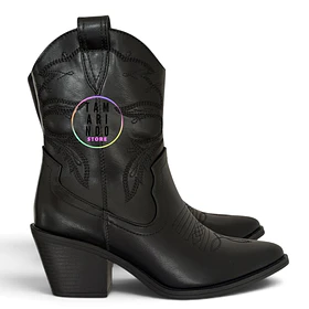 BOTAS TEXANAS NEGRO 6107