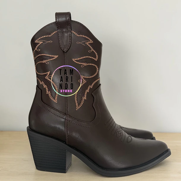 BOTAS TEXANAS MARRON 6107