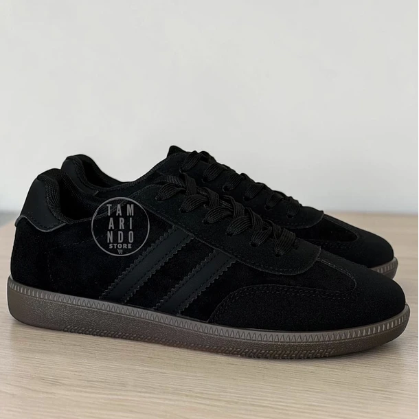 ZAPATILAS MODA 692 NEGRO ENTERO