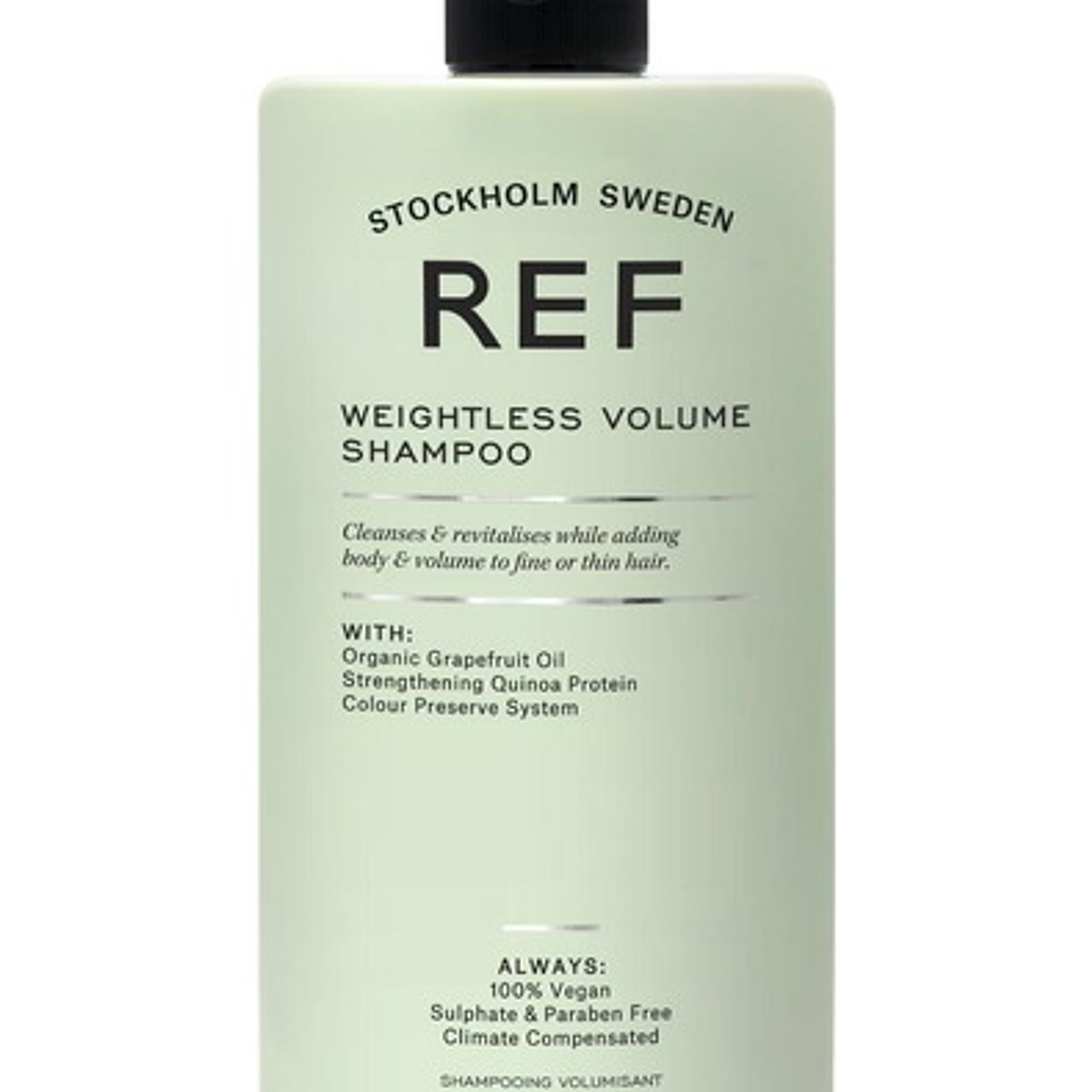 REF Weightless Volume Shampoo 285 ml – Shampoo Profissional para Cabelo Fino e Sem Volume 1