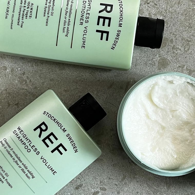REF Weightless Volume Shampoo 285 ml – Shampoo Profissional para Cabelo Fino e Sem Volume 2