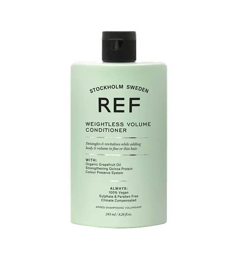 REF Weightless Volume Conditioner 245 ml – Amaciador Profissional para Cabelo Fino