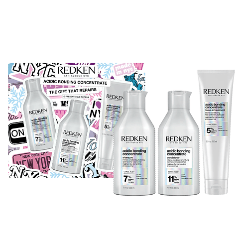 Redken Acidic Bonding Concentrate Coffret Completo – Tratamento Reparação Capilar