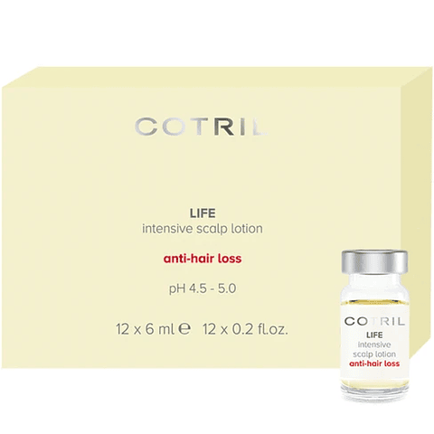 Cotril Life Anti Hair Loss Scalp Lotion 12x6 ml – Tratamento Profissional Anti-Queda