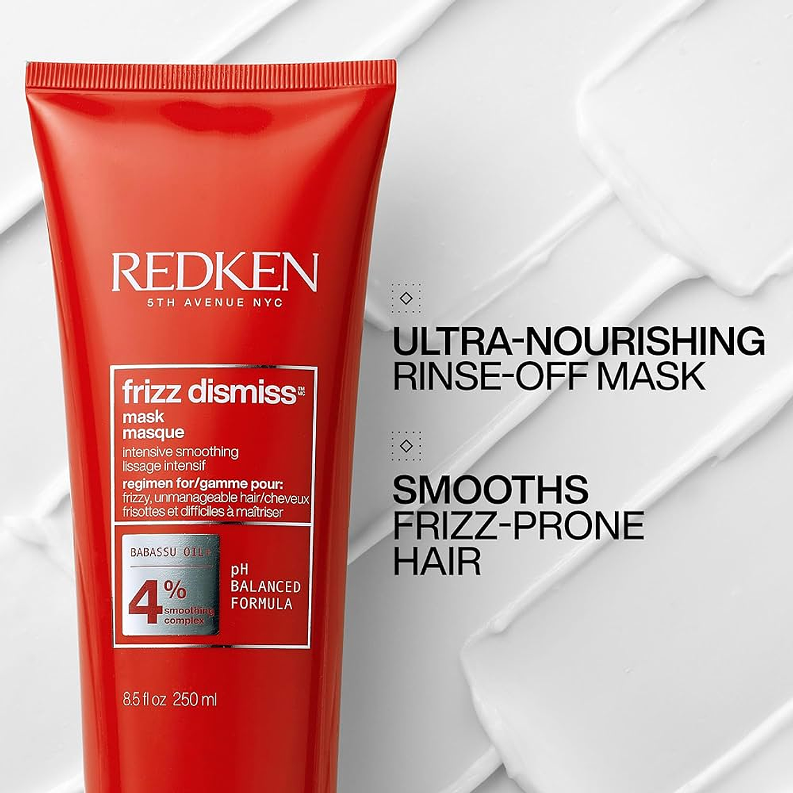Redken Frizz Dismiss Mask 250ml – Máscara Anti-Frizz e Alisamento 2