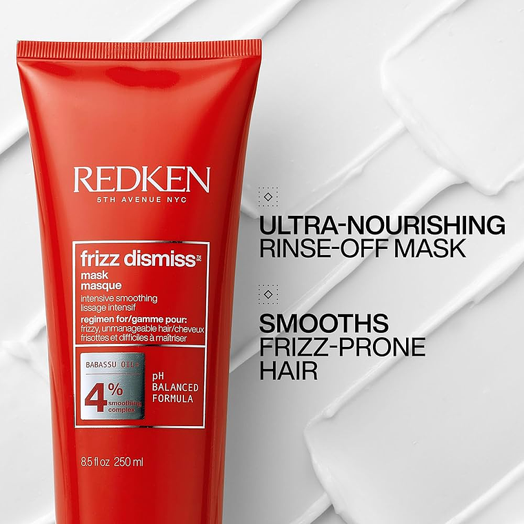 Redken Frizz Dismiss Mask 250ml – Máscara Anti-Frizz e Alisamento 2