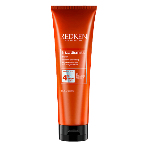 Redken Frizz Dismiss Mask 250ml – Máscara Anti-Frizz e Alisamento