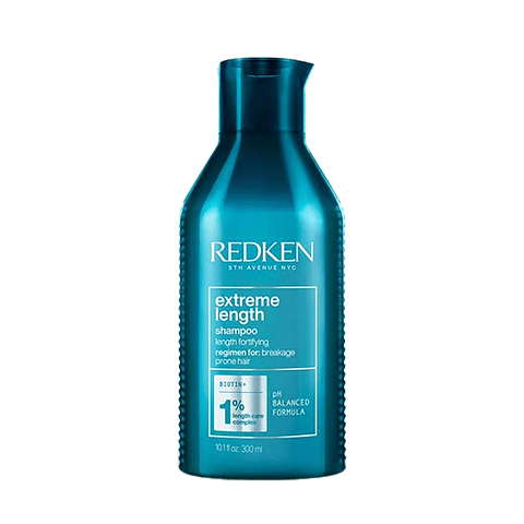 Redken Extreme Length Shampoo 300ml – Shampoo Fortificante com Biotina