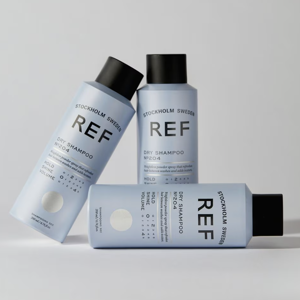 REF Dry Shampoo Nº204 200ml – Volume e Frescura Instantânea 1