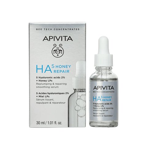 Apivita HA5 Honey Repair Sérum 30ml – Ácido Hialurónico e Mel Reparador