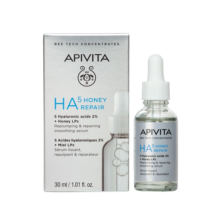 Apivita HA5 Honey Repair Sérum 30ml – Ácido Hialurónico e Mel Reparador 1