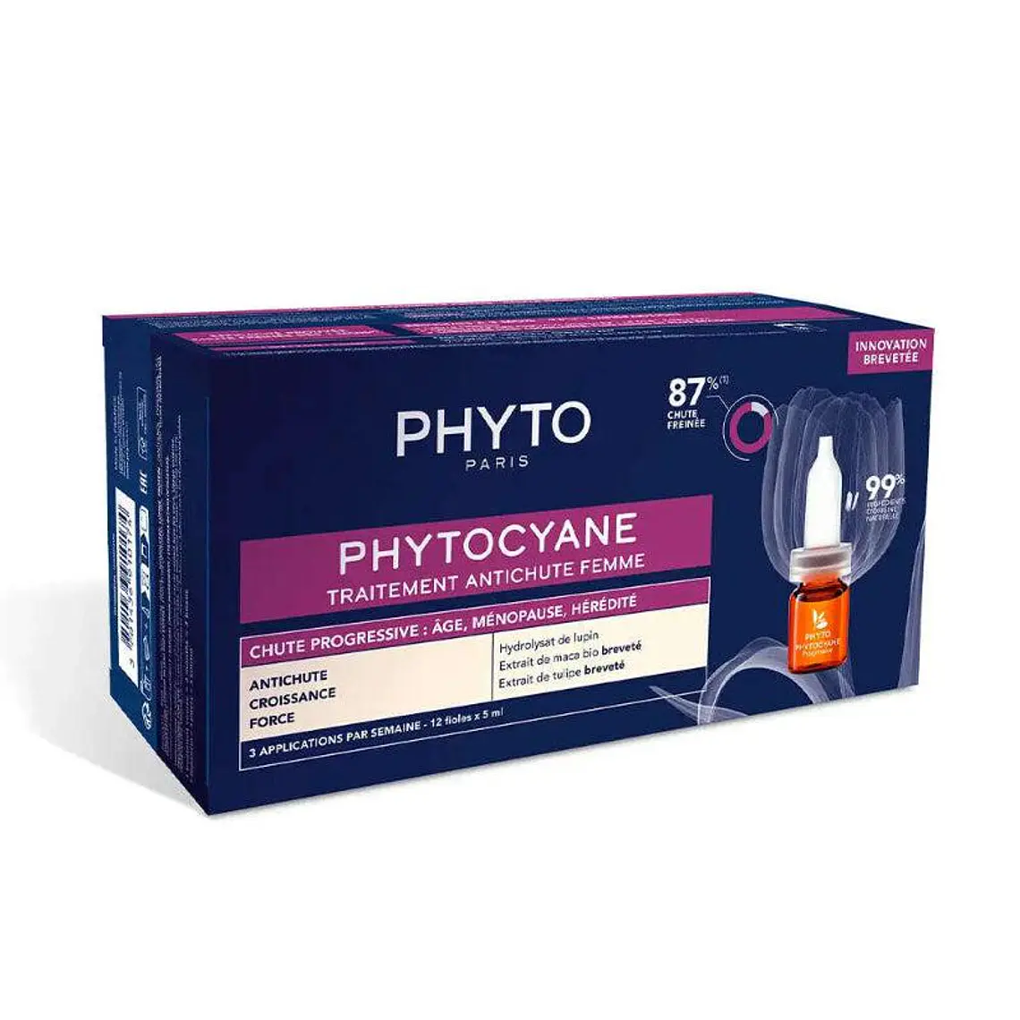 Phyto Paris Phytocyane Ampolas Anti-Queda 12x5ml – Crescimento e Densidade Capilar 1