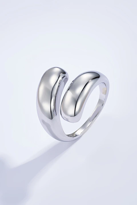 Anel AURA Prata – Aço Inox