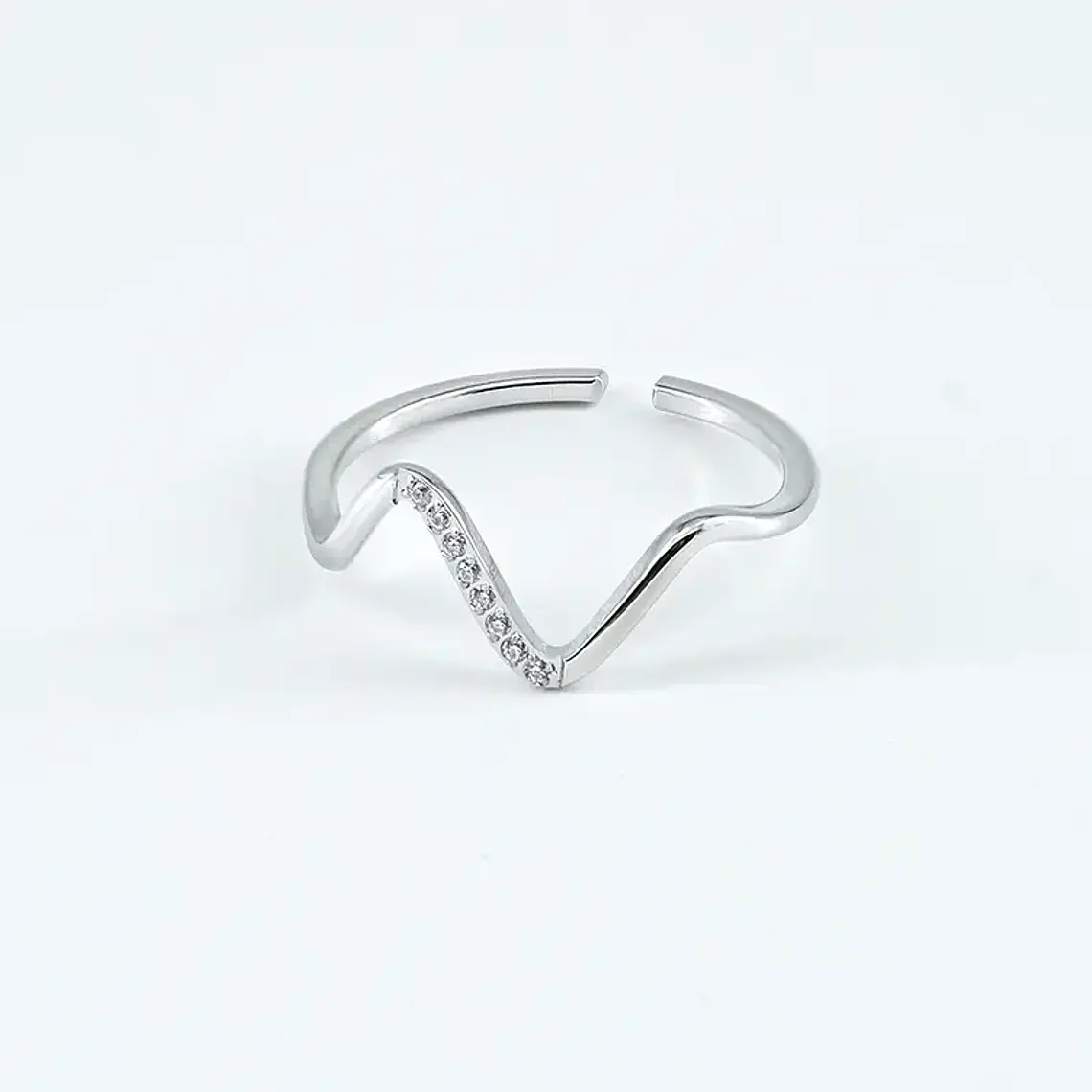 Anel VÉRA Prata – Aço Inox 1