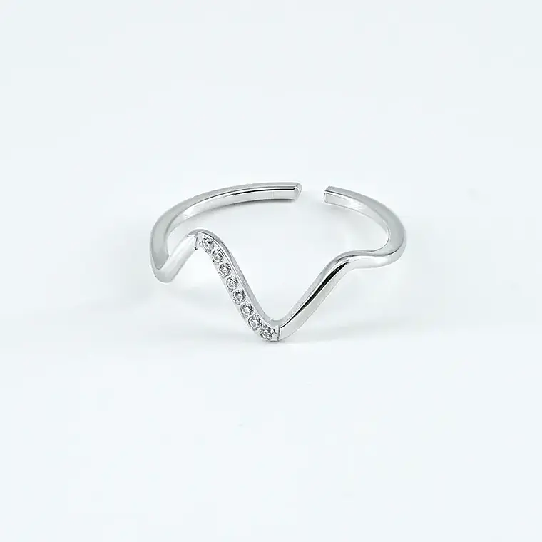 Anel VÉRA Prata – Aço Inox 1