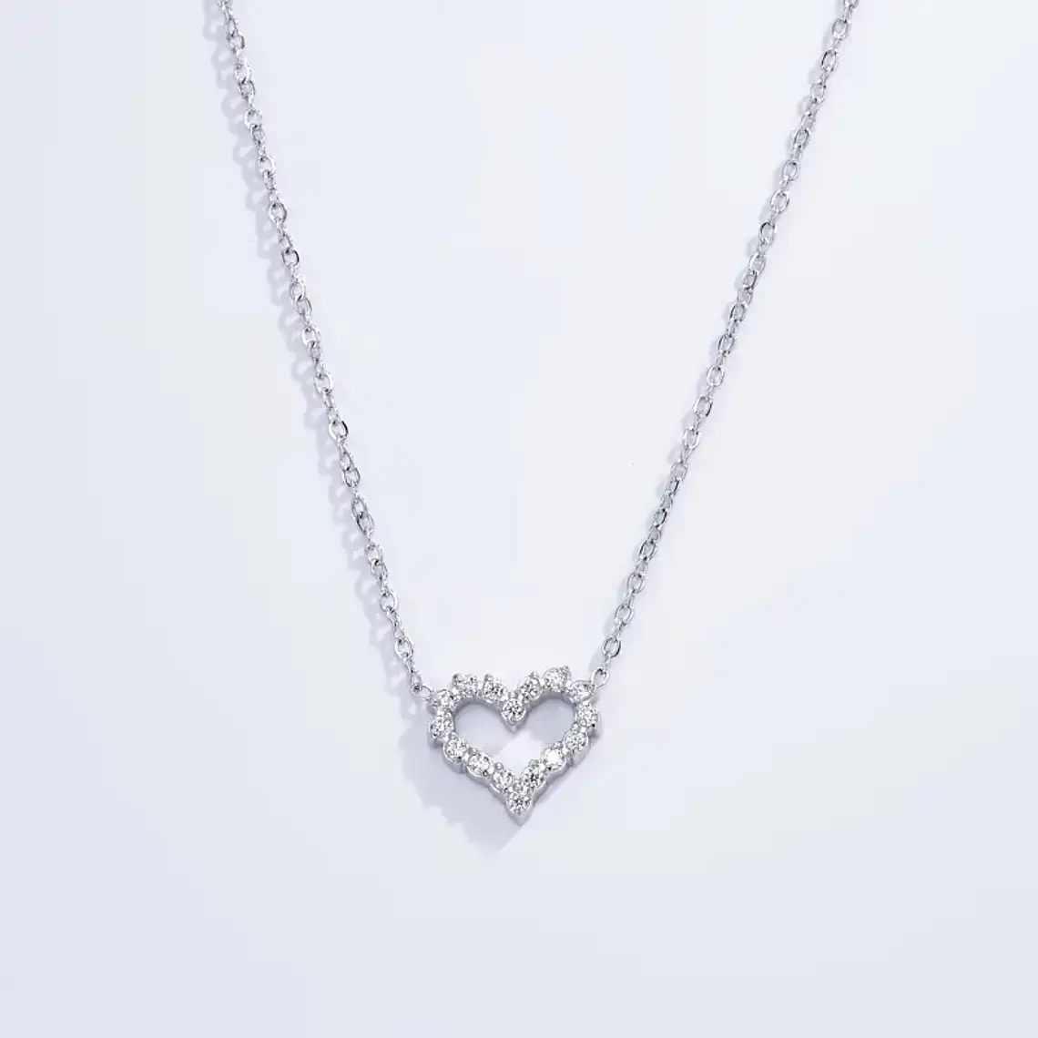 Colar AMOUR Prata – Aço Inox 1