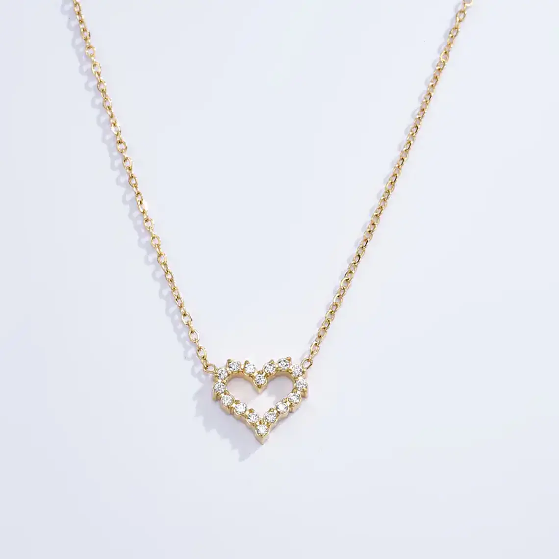 Colar AMOUR Dourado – Aço Inox 1