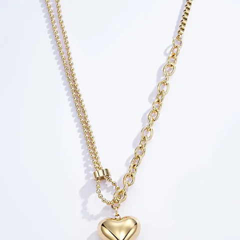 Colar AMOUR Chain Dourado – Aço Inox