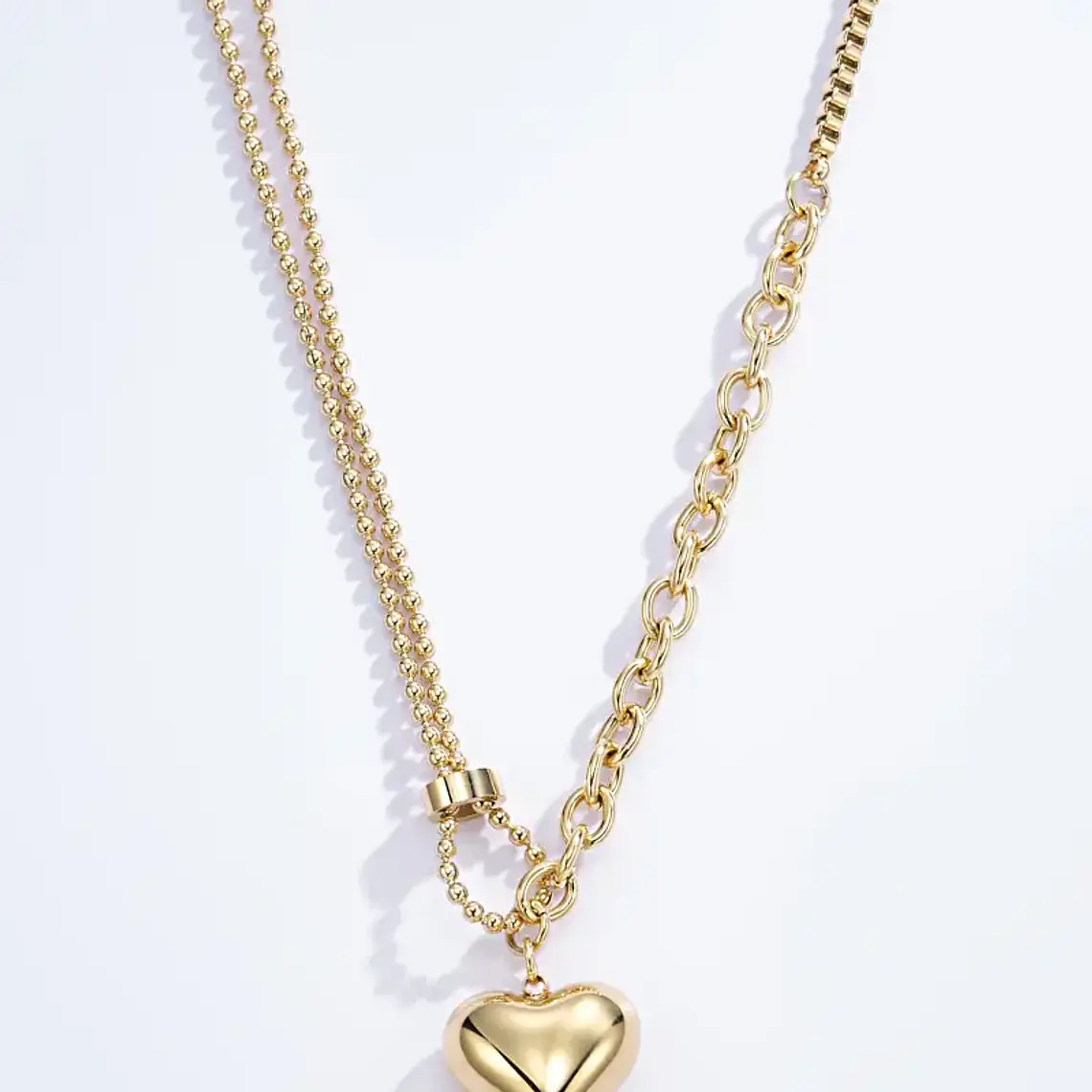 Colar AMOUR Chain Dourado – Aço Inox 1