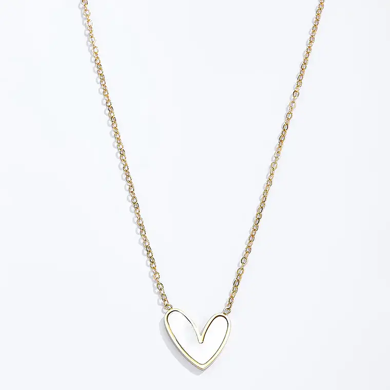 Colar AMOUR Shell Dourado – Aço Inox 1