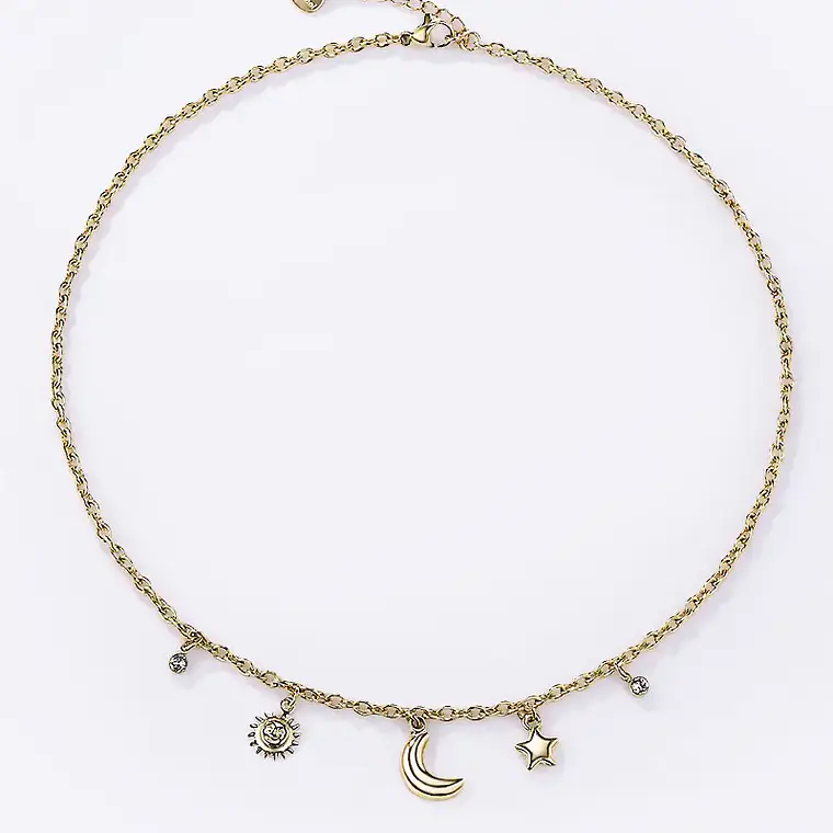 Colar ASTRIA Dourado – Aço Inox 1