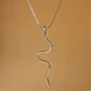 Colar Serpentine Silver em Aço Inoxidável - Miniatura 1