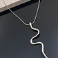 Colar Serpentine Silver em Aço Inoxidável - Miniatura 2