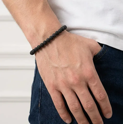 Pulseira Volcano Steel Masculina em Aço Inoxidável