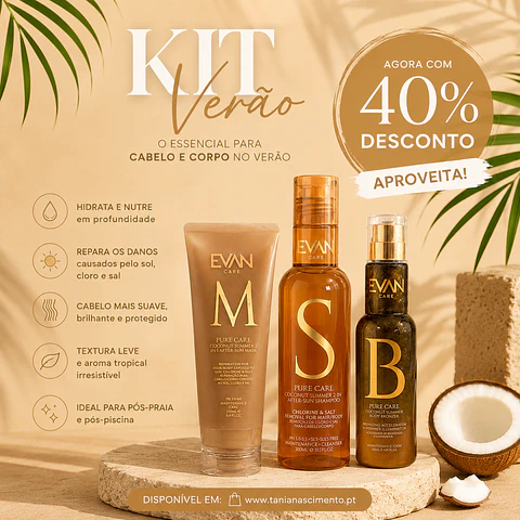 ☀️ KIT VERÃO EVAN CARE ☀️