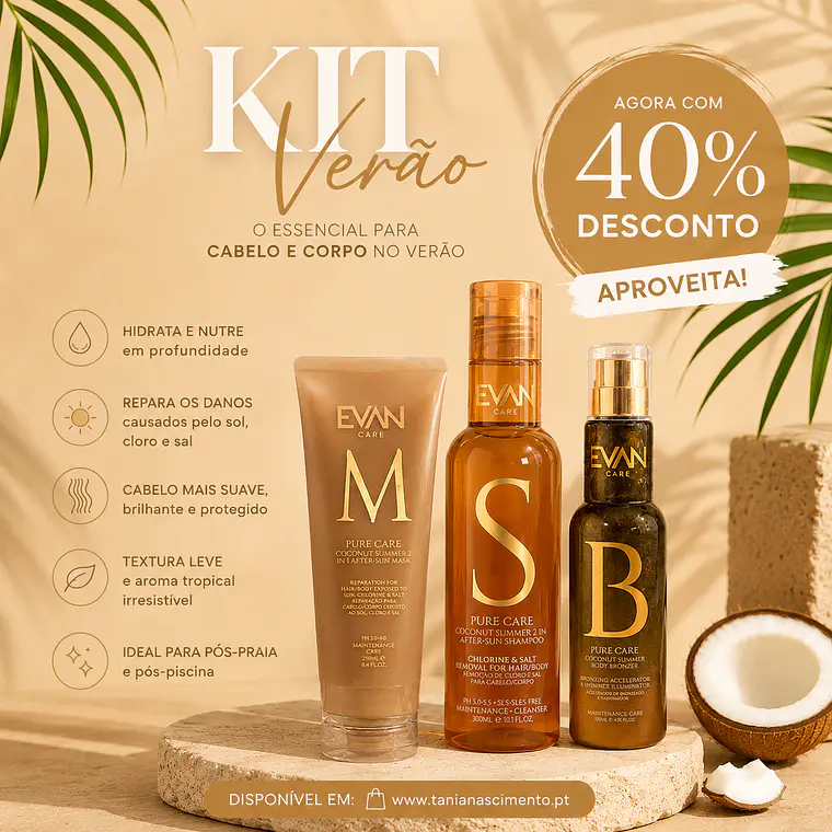 ☀️ KIT VERÃO EVAN CARE ☀️ 1