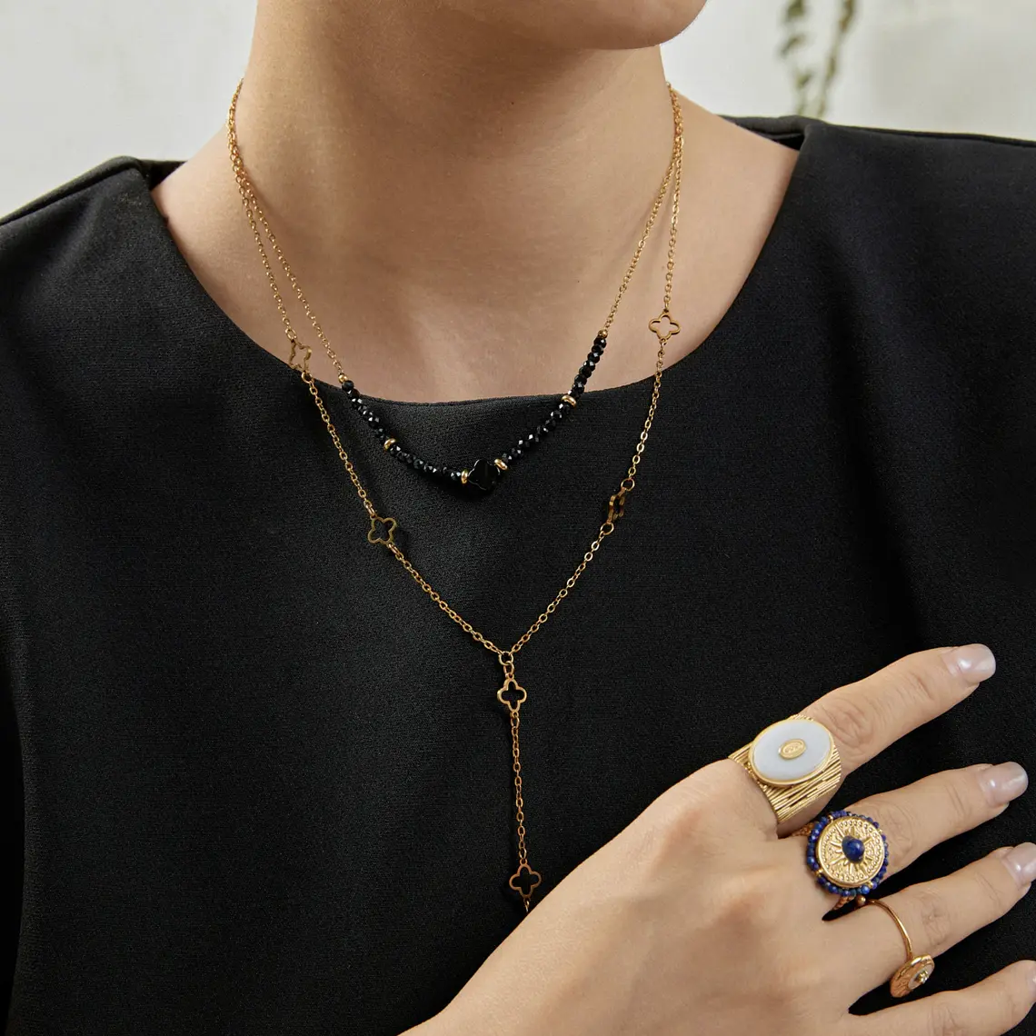 Colar Black Clover Elegance 1
