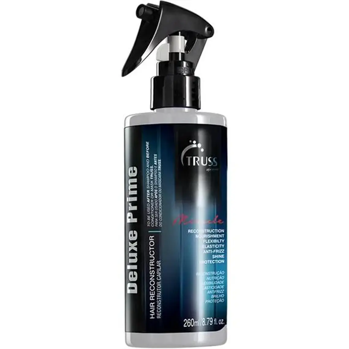 TRUSS Deluxe Prime Miracle Hair Reconstructor 260 ml – Reconstrutor Capilar Antifrizz 1