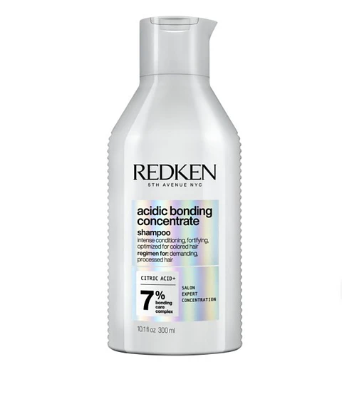 Redken Acidic Bonding Concentrate Shampoo 300 ml – Fortalecimento e Reparação para Cabelos Danificados