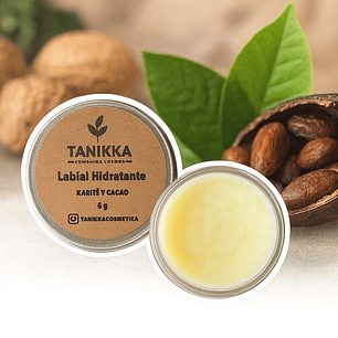 Labial hidratante karite/cacao 5 grs