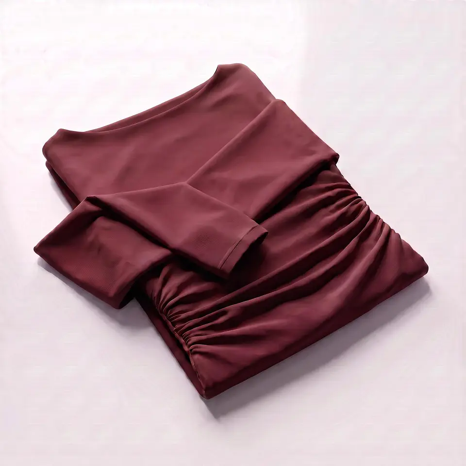 Camiseta modelo  drapeado  4